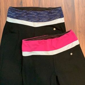2 pairs of Bally Yoga Pants